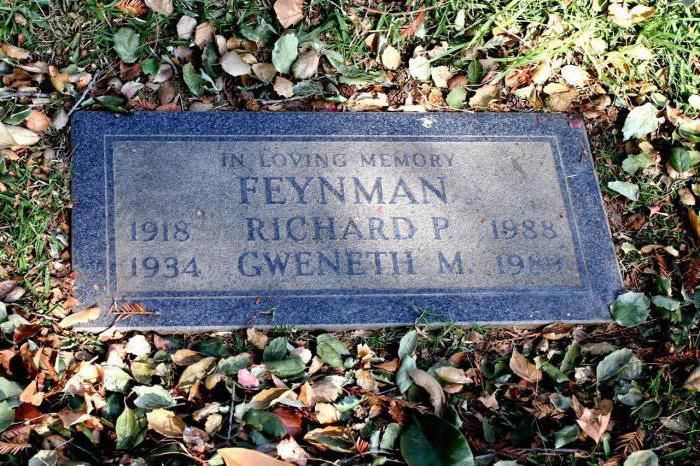 Feynman's tombstone