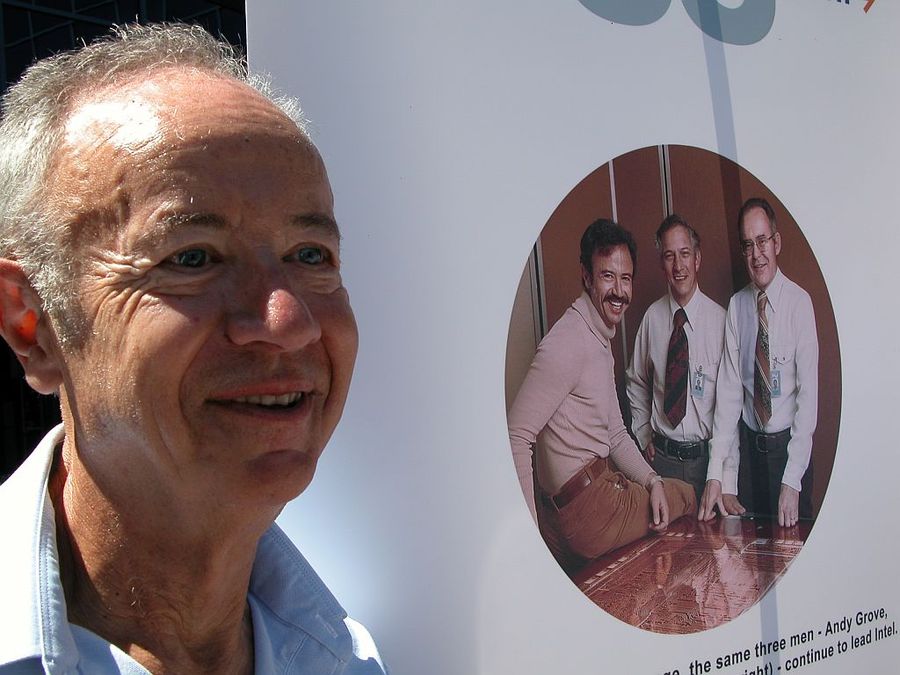 Former Intel CEO Andy Grove in 2003
