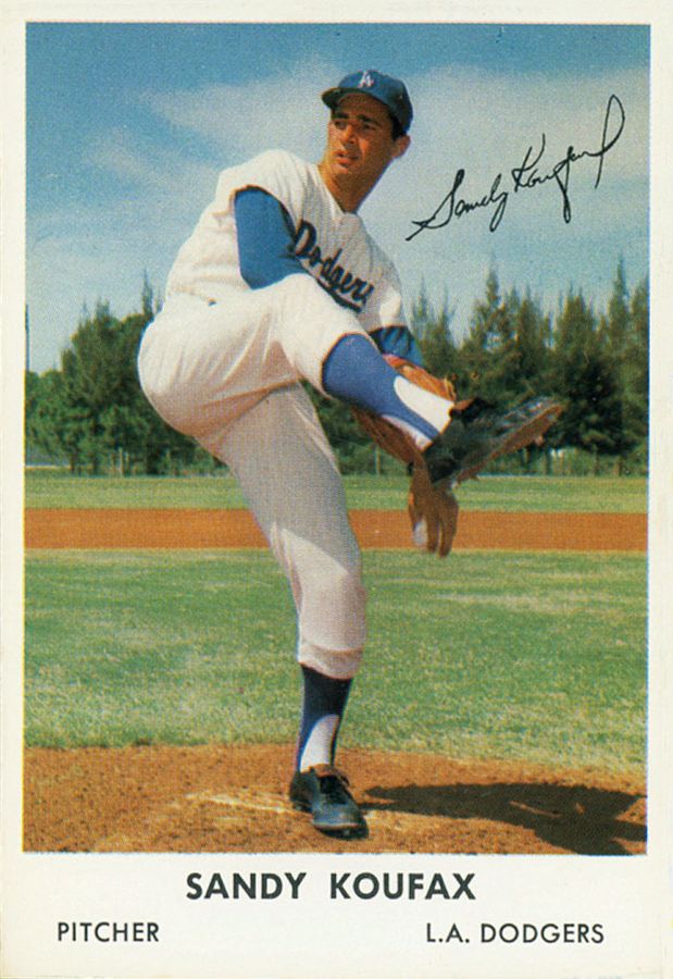 1962 Bell Brand Sandy Koufax