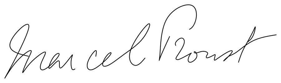 Marcel Proust signature
