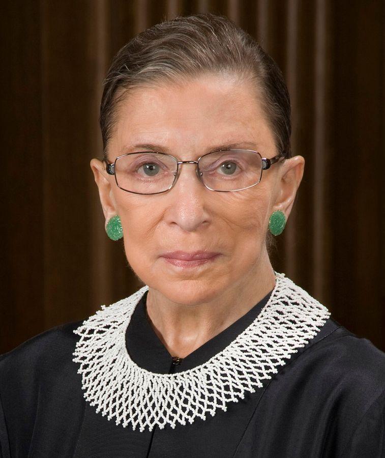 Ruth Bader Ginsburg official SCOTUS portrait (cropped)