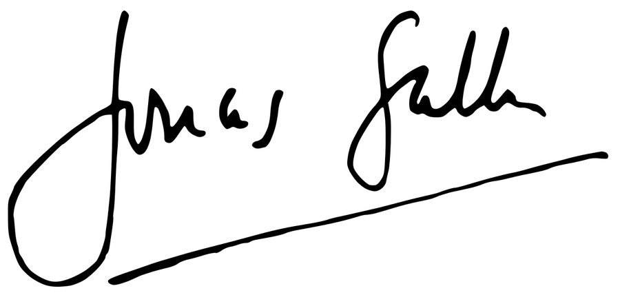 Jonas Salk signature