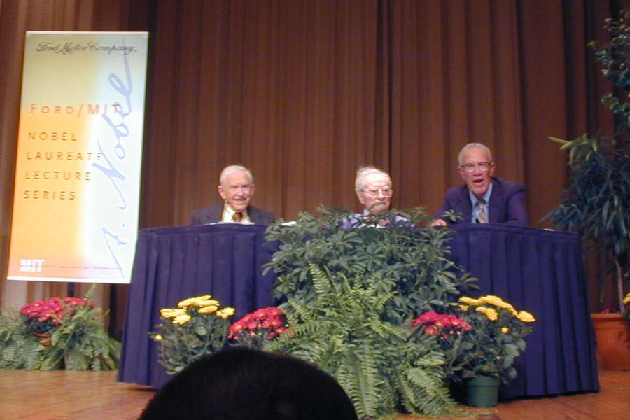 Ford-MIT Nobel Laureate Lecture Series 2000-09-18