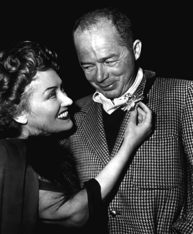 Gloria Swanson & Billy Wilder - ca. 1950